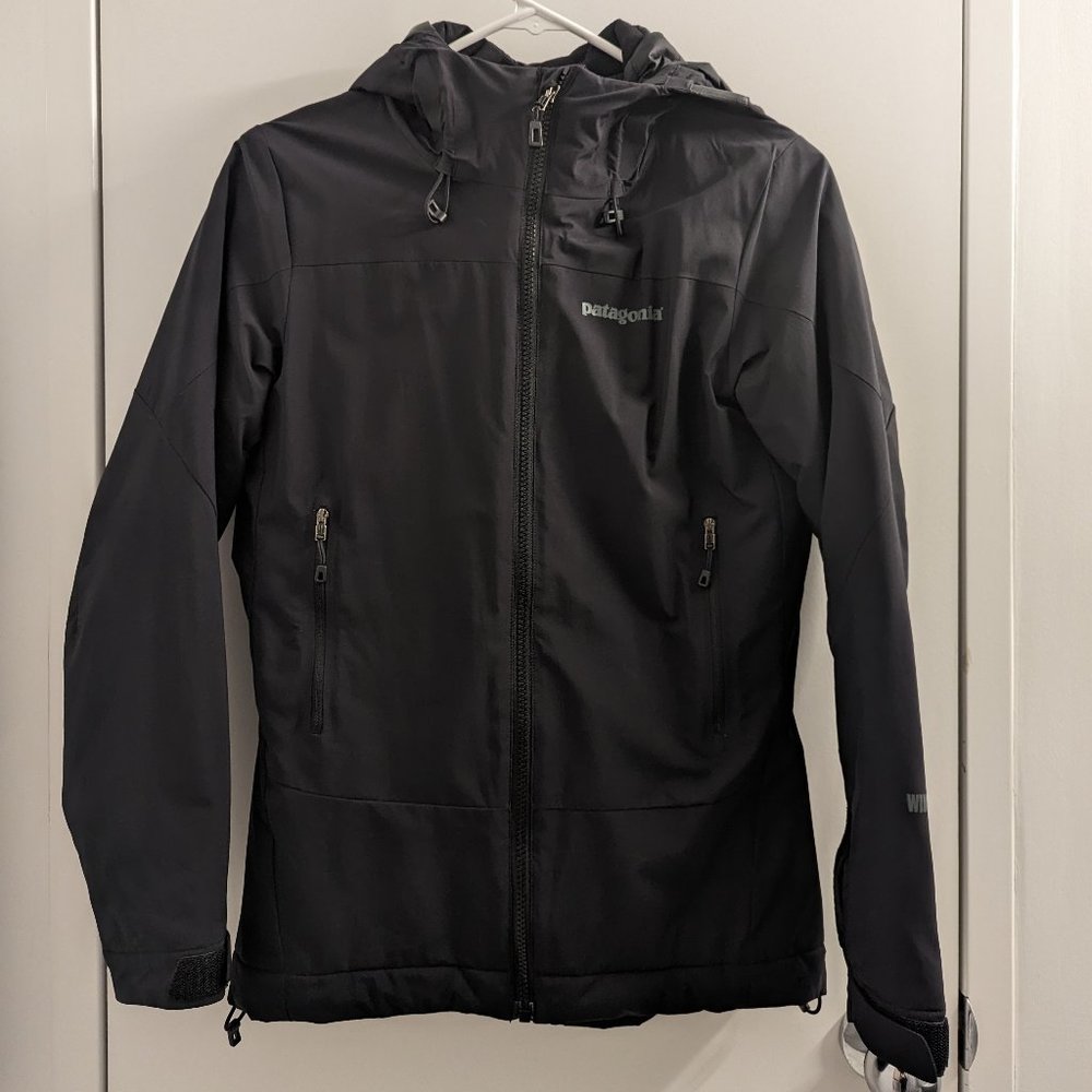 Patagonia Women's Black Winter Sun Hoody Jacket Size XS